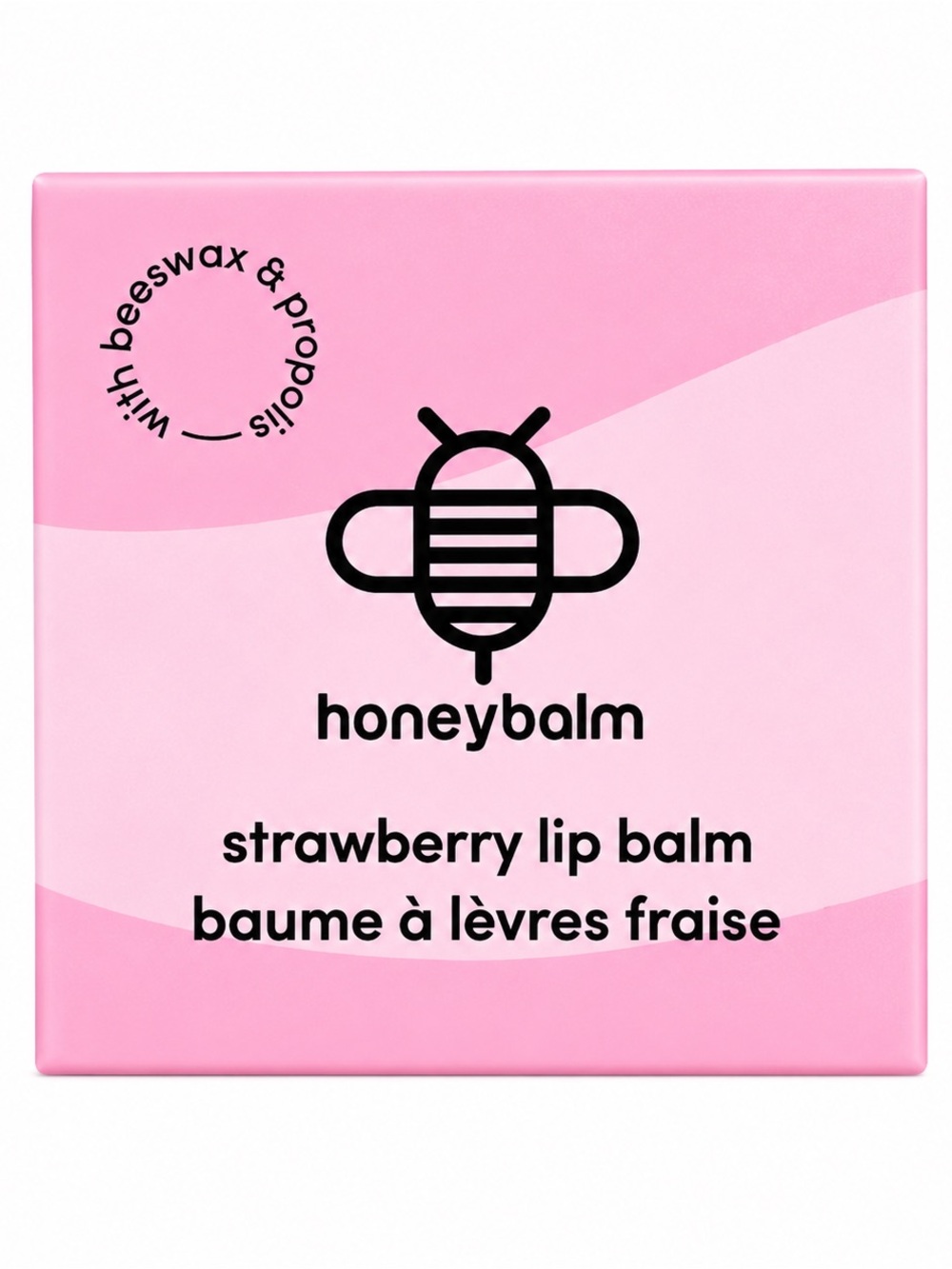 Honeybalm Strawberry Lip Balm – Hydrating Glossy Lip Care